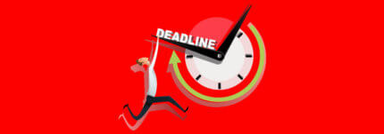 5 tips voor het behalen van deadlines